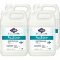 Clorox Healthcare Spore10 Defense Cleaner Disinfectant Refill - Ready-To-Use - 128 fl oz (4 quart)Bottle - 4 / Carton - Low Odor, Fragrance-free - White