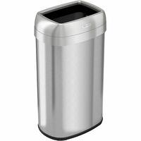 HLS Commercial Stainless Steel Bin Receptacle - Deodorizer - 21 gal Capacity - Rectangular - Fingerprint Proof - 33 HLS Commercial Stainless Steel Bin Receptacle - Deodorizer - 21 gal Capacity - Rectangular - Fingerprint Proof - 33
