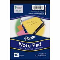 Pacon Note Pad - 4 Pacon Note Pad - 4