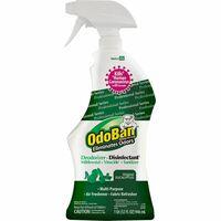 OdoBan Eucalyptus Deodorizer Disinfectant Spray - Ready-To-Use - 32 fl oz (1 quart) - Original Eucalyptus Scent - 12 / Carton - Deodorize, Residue-free, Freshen, Mildewstatic - Green