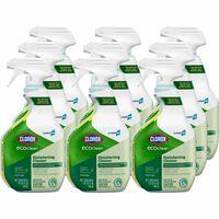 Clorox Broad-Spectrum Quaternary Disinfectant Cleaner - 32 fl oz (1 quart) - 432 / Pallet - Bleach-free, Fragrance-free, Fume-free - White