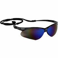 Kleenguard V30 Nemesis Safety Eyewear - Recommended for: Workplace, Home - UVA, UVB, UVC Protection - Polycarbonate - Durable, Lightweight, Wraparound Frame, Neck Cord - 12 / Box