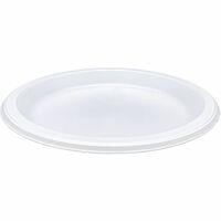 AJM Packaging Green Label Economy 9 Paper Plates, White