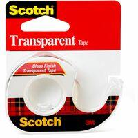 Scotch Gloss Finish Transparent Tape - 25 ft Length x 0.75 Scotch Gloss Finish Transparent Tape - 25 ft Length x 0.75