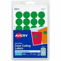 Avery Color Coded Label - - Width3/4 Avery Color Coded Label - - Width3/4
