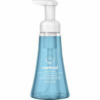 Method Foaming Hand Soap - Pink Grapefruit ScentFor - 10 fl oz (295.7 mL) - Pump Bottle Dispenser - Hand - Light Pink - Pleasant Scent, Paraben-free, Phthalate-free, Triclosan-free - 6 / Carton