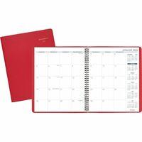 Cambridge Floradoodle Premium 2024 Weekly Monthly Appointment Book, Black, White, Large