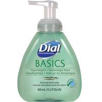 Dial Basics HypoAllergenic Foam Hand Soap - Fresh ScentFor - 15.2 fl oz (449.5 mL) - Pump Bottle Dispenser - Hand - Green - 4 / Carton Dial Basics HypoAllergenic Foam Hand Soap - Fresh ScentFor - 15.2 fl oz (449.5 mL) - Pump Bottle Dispenser - Hand - Green - 4 / Carton