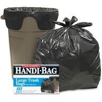 Genuine Joe 30 Gal. Clear Trash Can Liners (250-Count) GJO01012