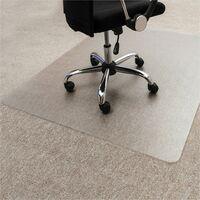 Ecotex Enhanced Polymer Rectangular Chair Mat for Carpets up to 3/8