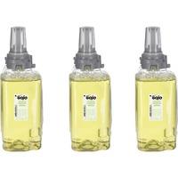 Gojo ADX-12 GingerCitrus Handwash Refill - Ginger Citrus ScentFor - 42.3 fl oz (1250 mL) - Pump Bottle Dispenser - Kill Germs - Hand, Skin, Hair - Moisturizing - Green - Bio-based - 3 / Carton