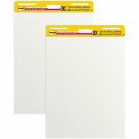Post-it Self-Stick Wall Pads - 20 Sheets - Plain - Stapled - 18.50 lb Basis Weight - 20