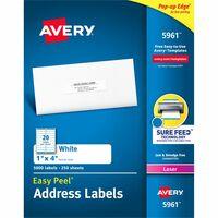 Business Source Bright White Premium-quality Address Labels - 1 Business Source Bright White Premium-quality Address Labels - 1
