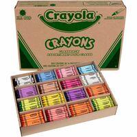 Crayola Regular Size Crayon Sets - 3.6 Length - 0.3 Diameter - Assorted -  24 / Box - ICC Business Products