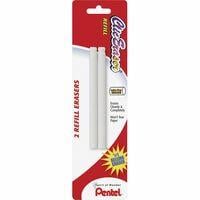 Pentel Hi-Polymer Eraser - Lead Pencil - Block - Non-abrasive, Latex-free -  0.5 Height x 2.6 Width x 1 Depth - 1Each - White