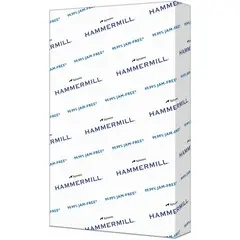 Hammermill Copy Plus Paper - White - 92 Brightness - Legal - 8 1/2" x 14" - 20 lb Basis Weight - Sustainable Forestry Initiative (SFI) - Acid-free, Quick Drying - White - 500 / Ream HAM105015