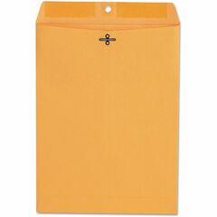 Kraft Clasp Envelope, Center Seam, 28lb, 9 x 12, Brown Kraft, 100/Box UNV35264