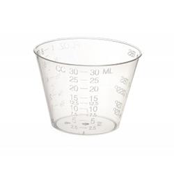 CUP MEDICINE NAT PLASTIC 1-OZ GRADUATED 5000/CASE CU88354