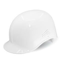 Bullhead Safety™ Head Protection White Vented Bump Cap With Four-Point Slide Lock Suspension - HH-BC1-W SAFHHBC1W