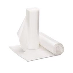 R404816N TRASH LINER 40x48 16MIC NATURAL 40-45 GALLON ON ROLLS 250/CASE B48HCR