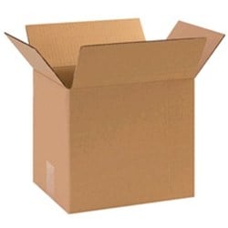 121212 Kraft Corrugated Box  12 X 12 X 12 200#/ECT-32 25/BD CORB1212121