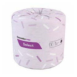 4028 DECOR ECONOMY GENERIC 2 PLY TOILET TISSUE 550 SHEET ROLL 80 ROLLS/CASE TI2PLB