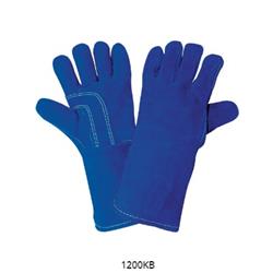 Select Premium Split Leather Welders Gloves, One size fits all 12 Pairs/Dozen - 1200KB  GL1200KB