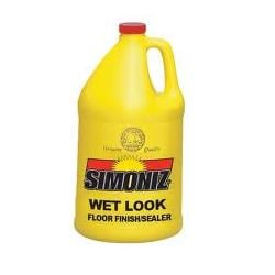 SIMONIZ WET LOOK PLUS FLOOR FINISH 25% SOLIDS (GALLON) MCSWL