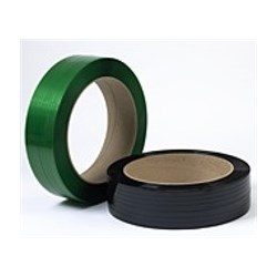 5835146T42 5/8" X 4200' .40 GENERAL PURPOSE MACHINE GRADE POLYESTER STRAPPING 16x6 CORE 400 BREAK STRENGTH GREEN STP580