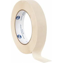 CP101 48MM X 55M 4.8 MIL SHURTAPE INDUSTRIAL GRADE CREPE PAPER MASKING TAPE 24 ROLLS CASE TASCP1012