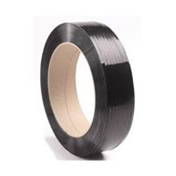 4825776B58 1/2"x 5800'.025 GENERAL PURPOSE MACHINE GRADE POLYESTER STRAPPING 16X6 CORE 775 BREAK STRENGTH BLACK STP802