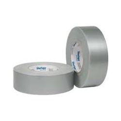 PC 618 SIL 48mm (2") X 55M 10 MIL SHURTAPE® INDUSTRIAL GRADE DUCT TAPE SILVER 24 ROLLS/ CASE TASPC6182
