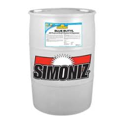 SIMONIZ BLUE BUTYL CLEANER DEGREASER 4 GALLONS PER CASE MCBB1