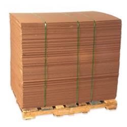 40" x 48" Corrugated Sheets 200#  250 sheets/Skid- Sold by the Skid KRBSSP40