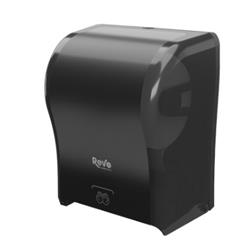Revo Electronic Battery Operated Hands-Free Towel Dispenser, Black Finish, Each DISP575401A