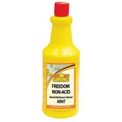 SIMONIZ FREEDOM NON-ACID BOWL CLEANER  MINT FRAGRANCE 12 QUARTS/CASE MCBFB