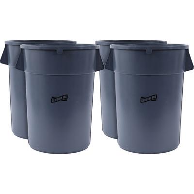24 Gal. Plastic Extra Large Trash Can with Wheels