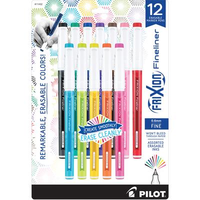 Staedtler Quick-drying Fine Point Permanent Markers - Fine Marker Point -  0.6 mm Marker Point Size - Red, Blue, Green, Black - Black Polypropylene