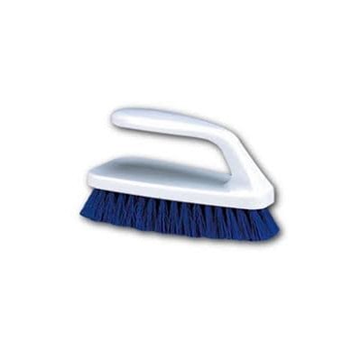 Scrub Brush with Iron Handle