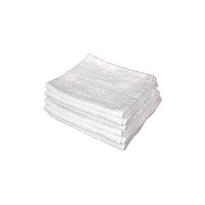 Terry Rags, White, 25 Lbs - JAD