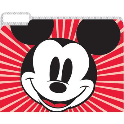 Mickey Mouse Throwback File Folders - The School Box Inc