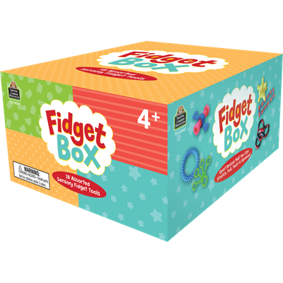fidget box with pop it