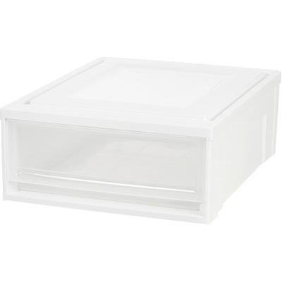 The Home Edit Everything XL Storage Bin Clear Plastic Stackable
