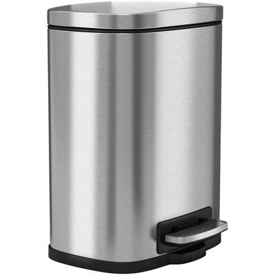 HLS Commercial 13-Gallon Soft Step Trash Can