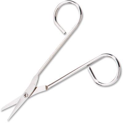 Scissors, 4-1/2 nickel plated, 1 ea.