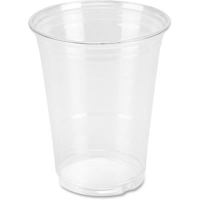 Cold Cups, 16 fl oz, 1000 / Carton, Clear, Green, Polypropylene, Cold Drink