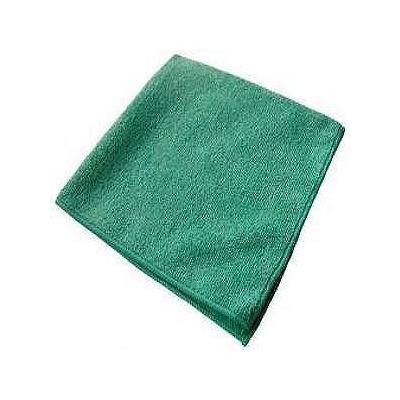 25 PACK LIME GREEN MICROFIBER TOWEL 16 X 16 - Blast-Off Equipment