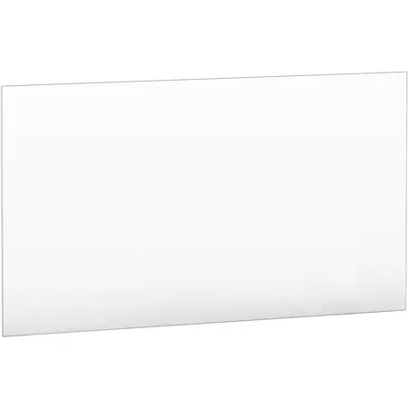 Two-panel rolling whiteboard or partition on a stand with four caster wheels