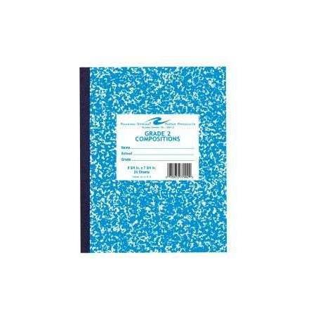 BULK Carton ROARING SPRING FLEX COMPOSITION BOOK 10x8 GRADE 2 BLUE MARBLE COVER 24 SHEET 144 per case 19716 available 10220