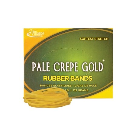 Alliance Rubber 20199 Pale Crepe Gold Rubber Bands - Size #19 ALL20199-BULK